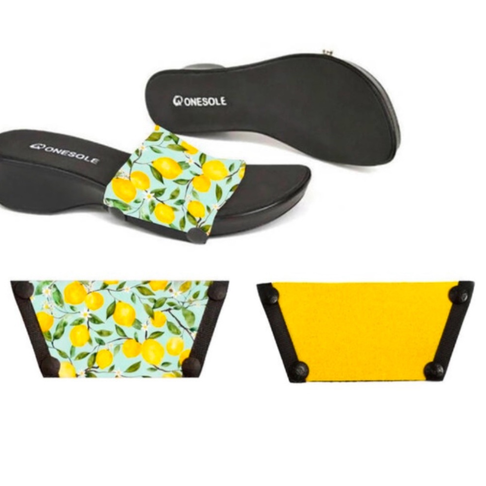Onesole Lemon Interchangeable Slip-On Sandals